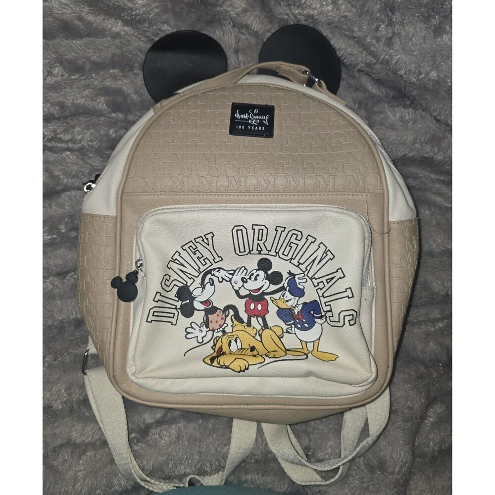 Walt Disney 100 years primark Mickey mouse Minnie pluto & Donald mini backpack!